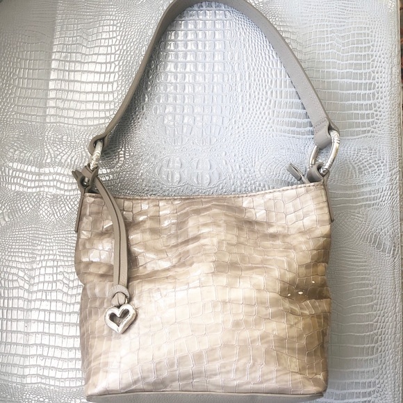 BRIGHTON LEATHER SHOULDER BAG - Picture 2 of 15